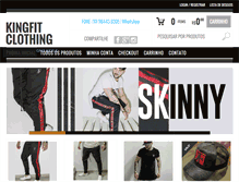 Tablet Screenshot of kingfitclothing.com